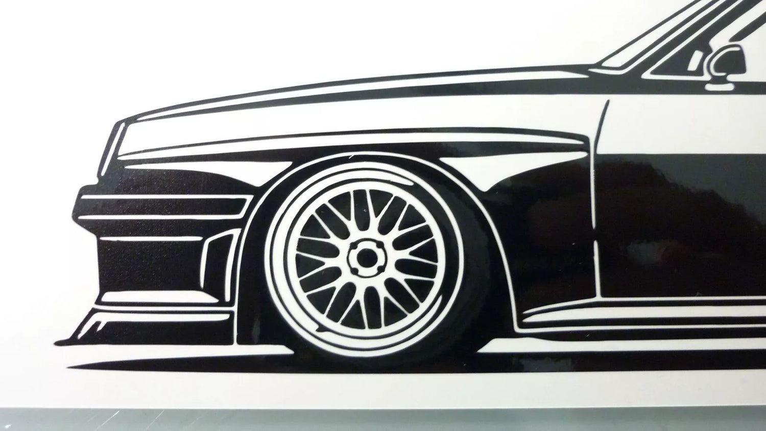 Opel Manta Sticker Aufkleber Ansicht Front