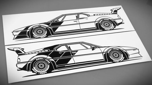 bmw-e26-m1-procar-original-aufkleber-silhouette-seitenansicht-schwarz-sticker-stickar-automotive-folie-zum-verkleben-scheibe-seitenansicht-rechts-links